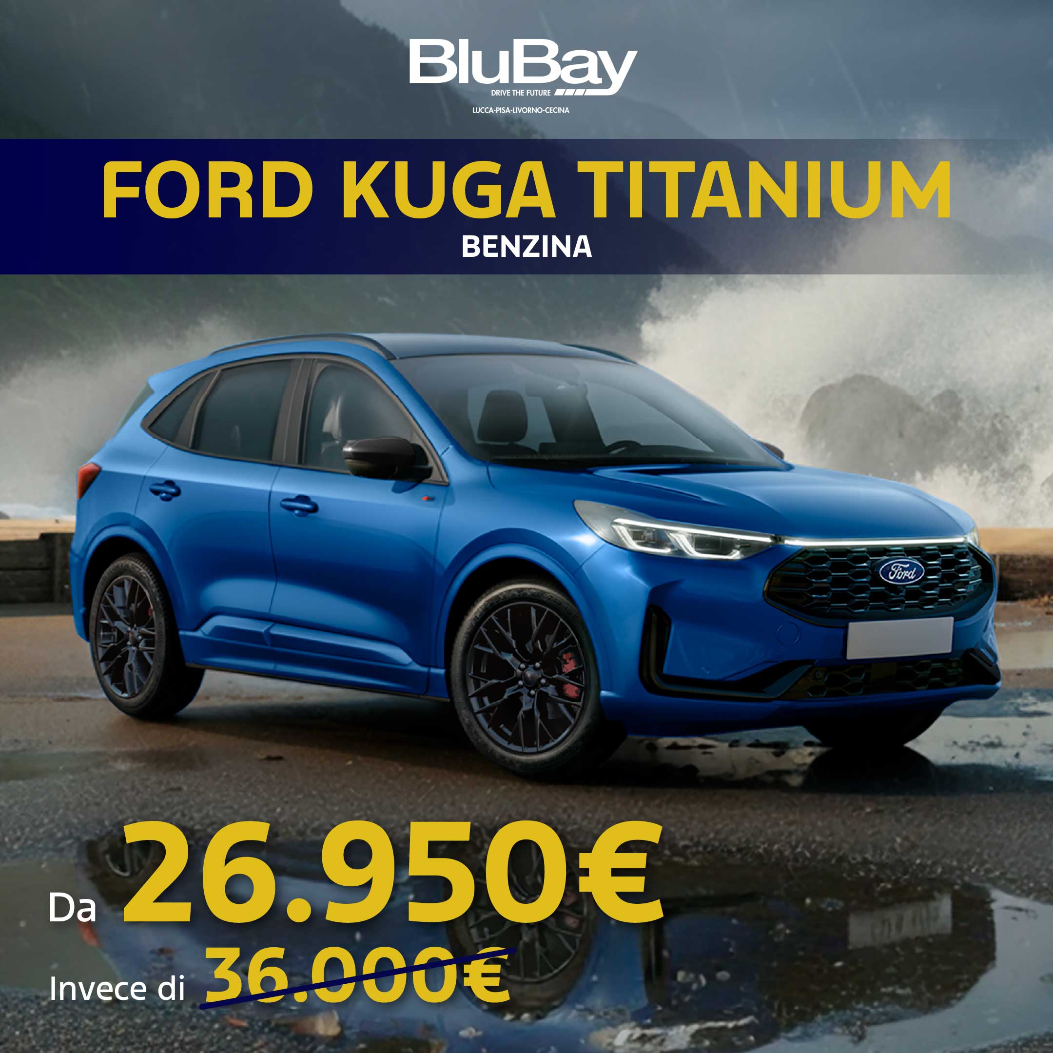 Ford Kuga Titanium Benzina Da 26.950 Invece Di 36.000