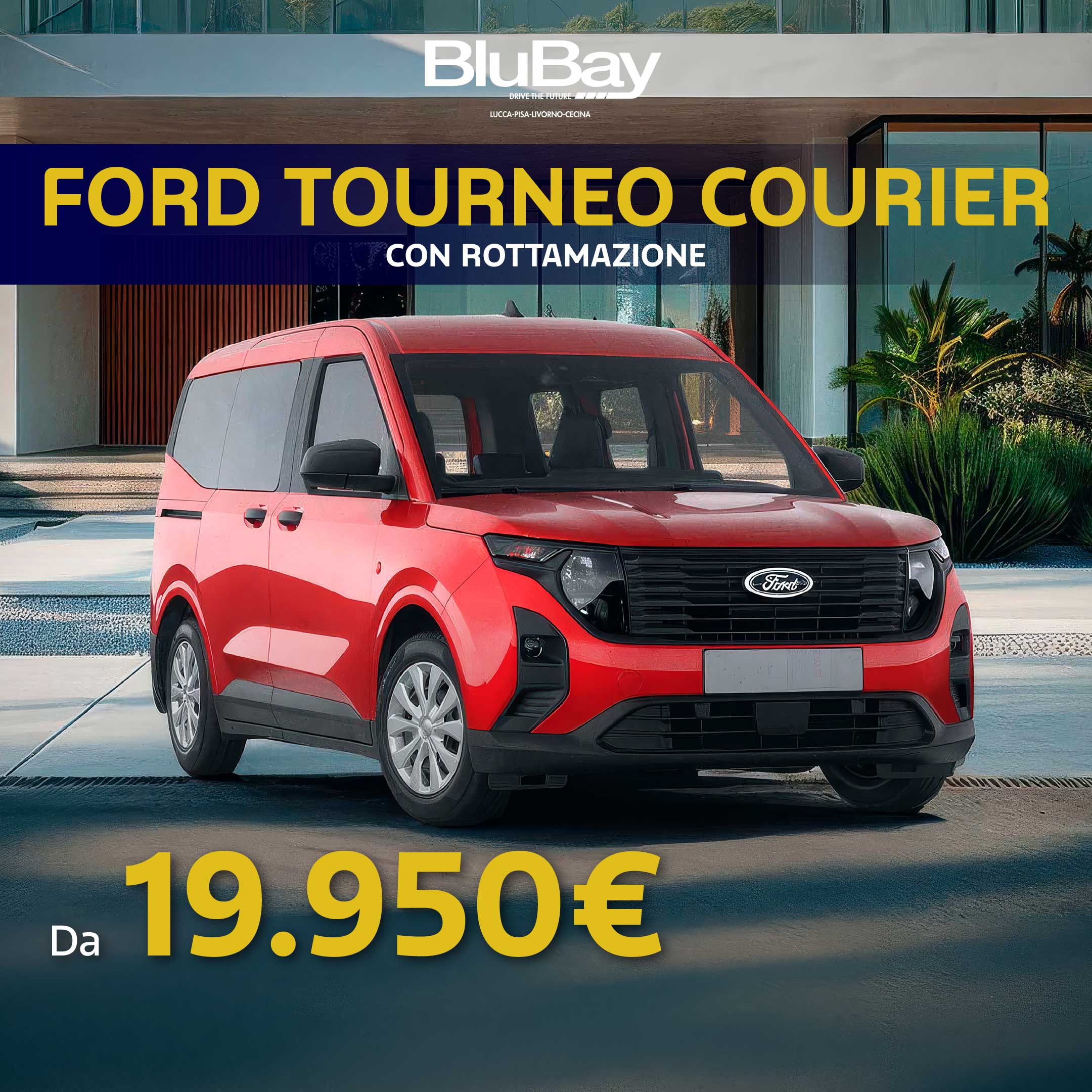 Ford Tourneo Courier Da 19.950 Con Rattamazione