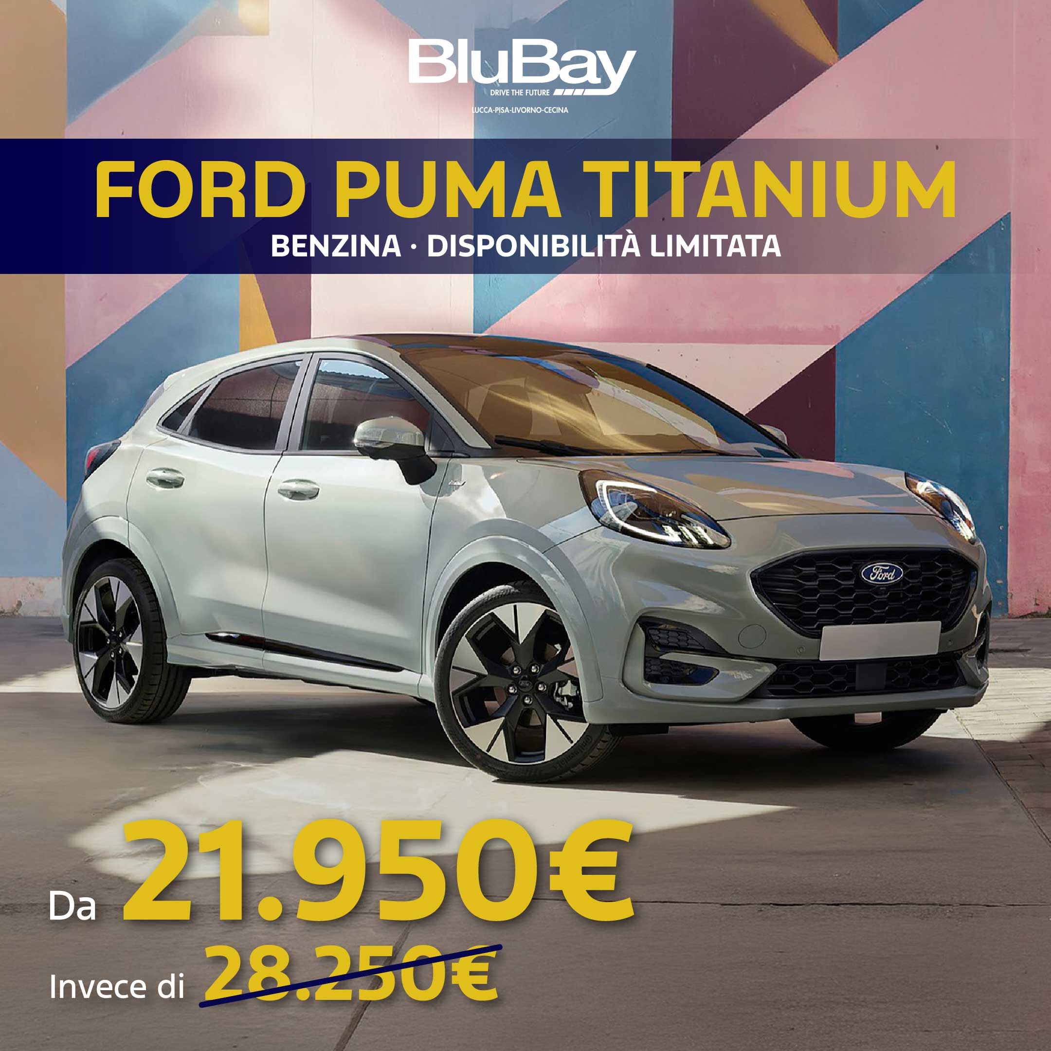 Ford Puma Titanium Benzina Da 21.950 Invece Di 28.250